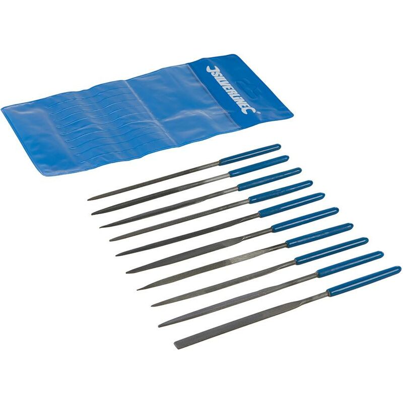 foto del prodotto silverline set di lime ad ago 10 p.zi 10 p.zi