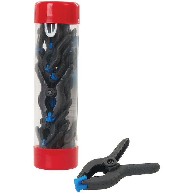 foto del prodotto silverline set di morse a molla 22 p.zi 25 e 19 mm