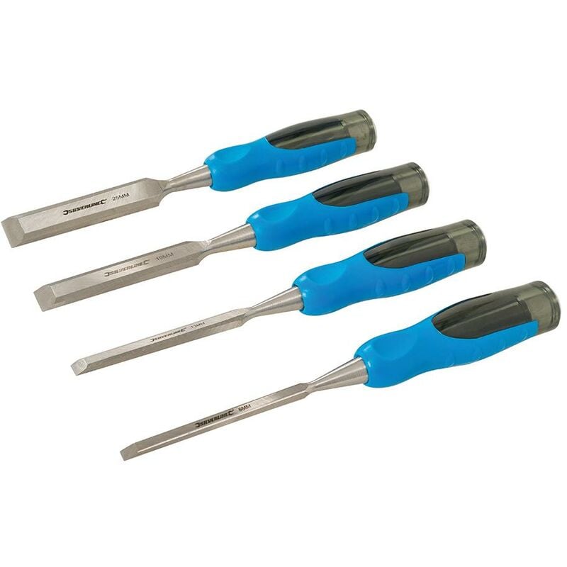 foto del prodotto silverline set di scalpello per legno expert 4 p.zi 4 p.zi