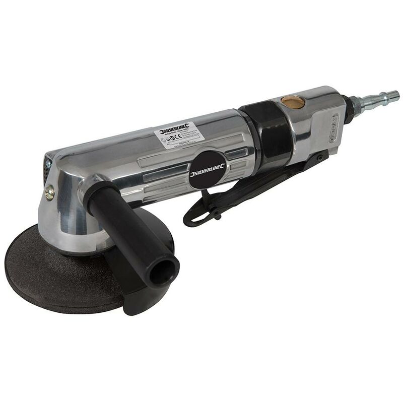 foto del prodotto silverline smerigliatrice angolare pneumatica 100 mm