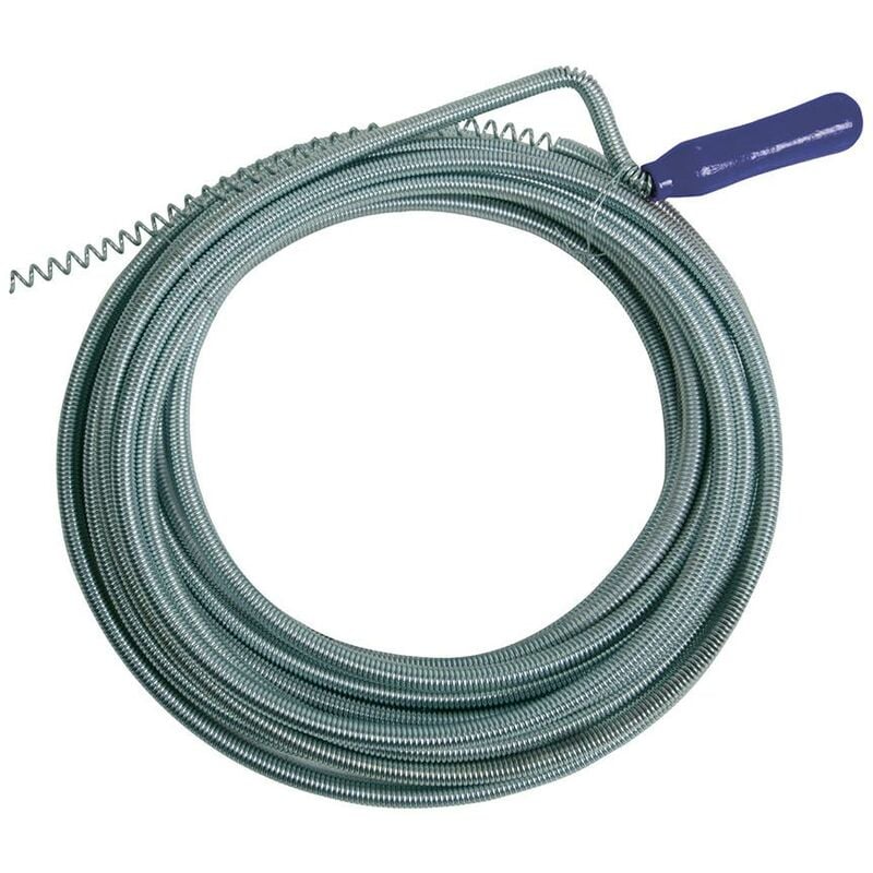 foto del prodotto silverline sonda spirale per pulizia tubi 10 m x 9 mm