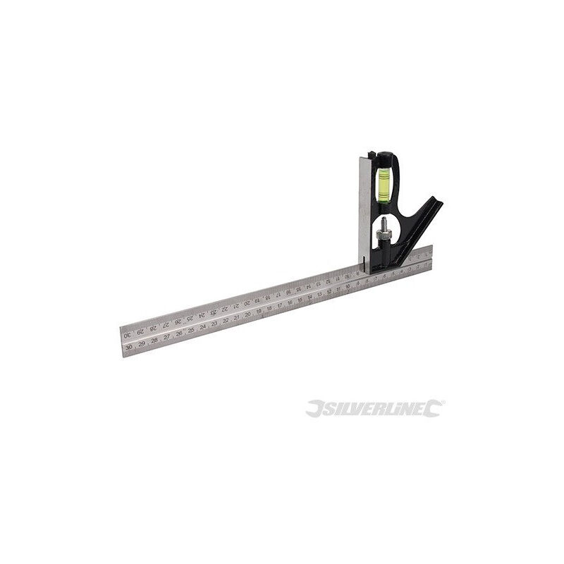 foto del prodotto silverline squadra combinata 300 mm