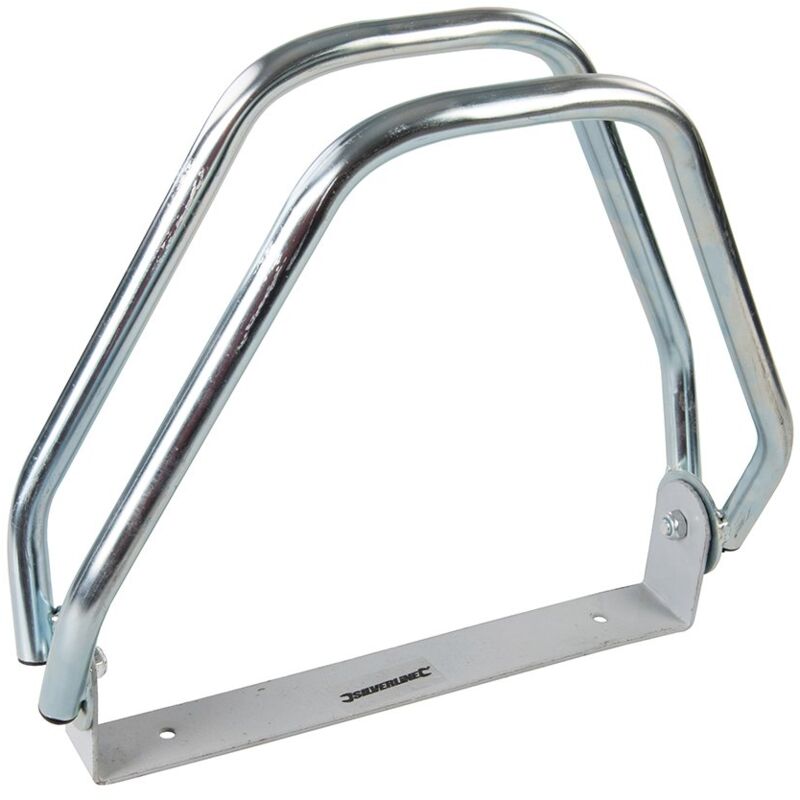 foto del prodotto silverline supporto da parete per bicicletta regolabile a 180 528581 