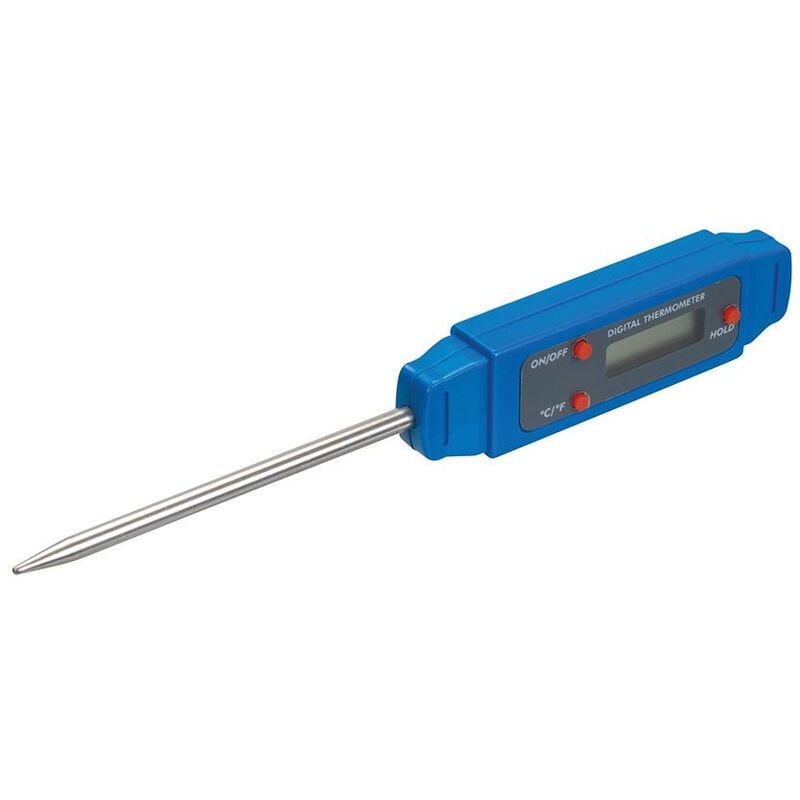 foto del prodotto silverline termometro digitale portatili 40 c to 250 c