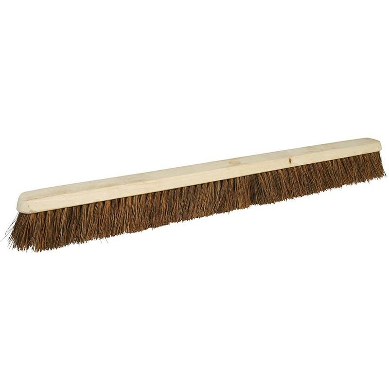 foto del prodotto silverline testa di scopa con setole in fibre di palma borassus 900 mm 36 