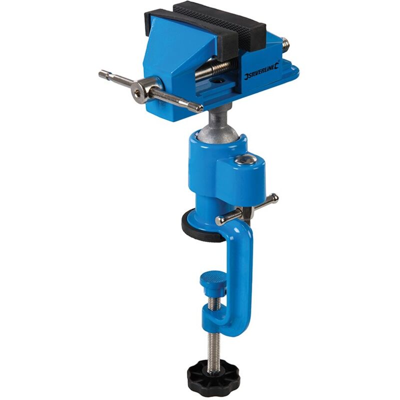 foto del prodotto silverline vc17 morsa multi angolare, 70 mm