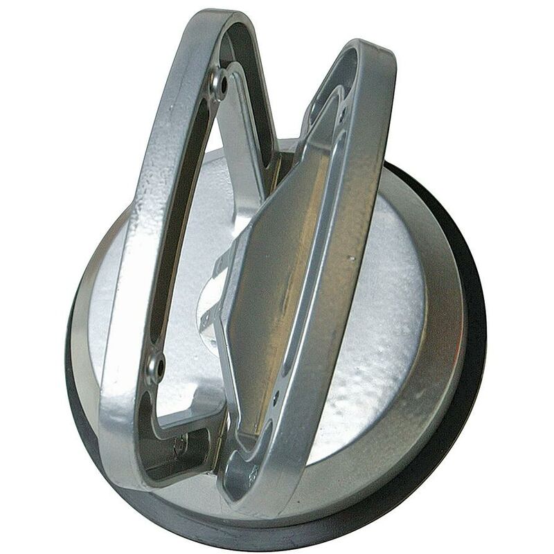 foto del prodotto silverline ventosa in alluminio 50 kg, singola