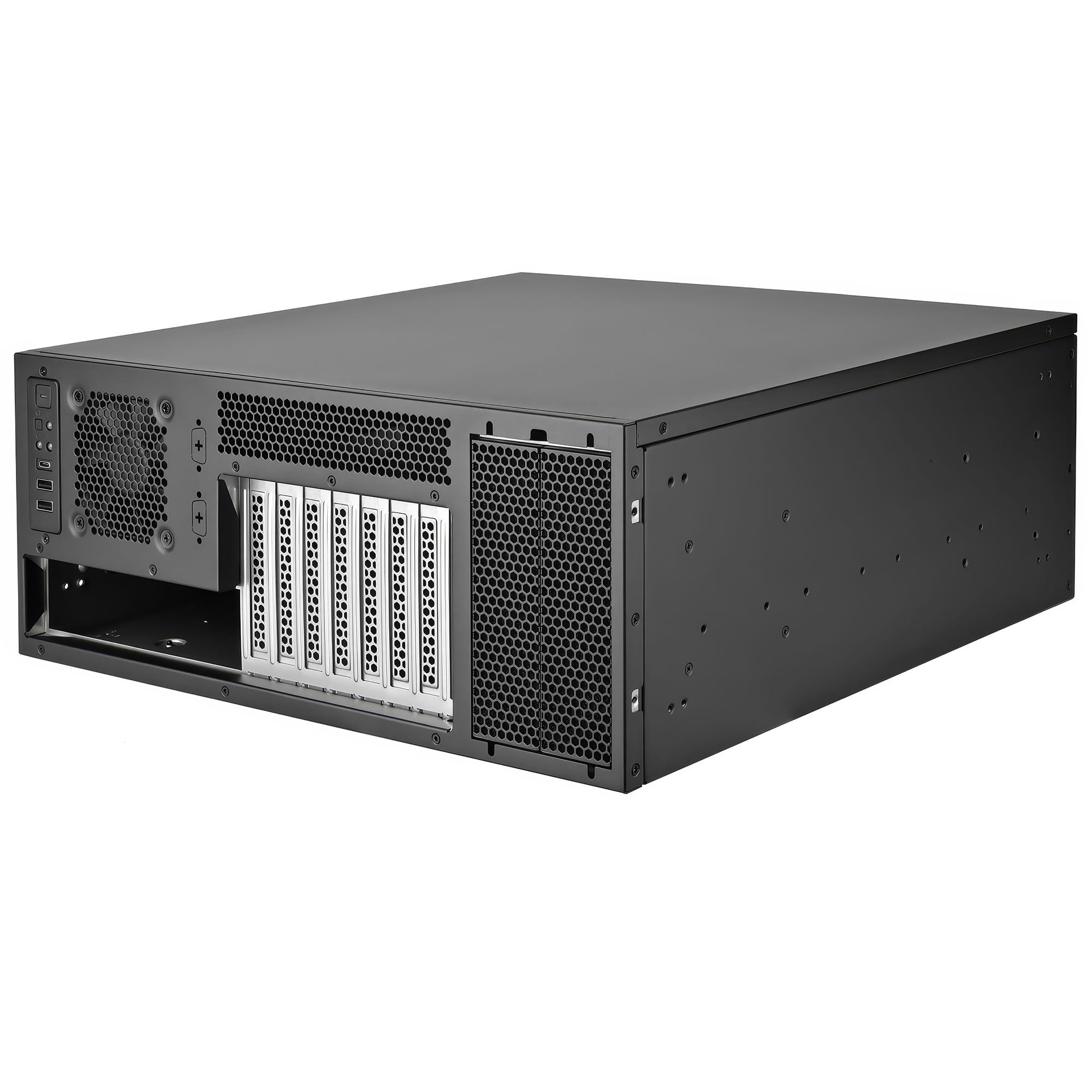 foto del prodotto silverstone case rm46 502 i 4u rackmount server interchangeable