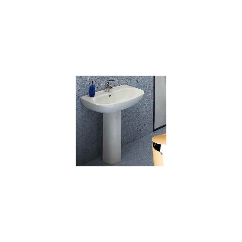 foto del prodotto simas colonna per lavabo europa bianco
