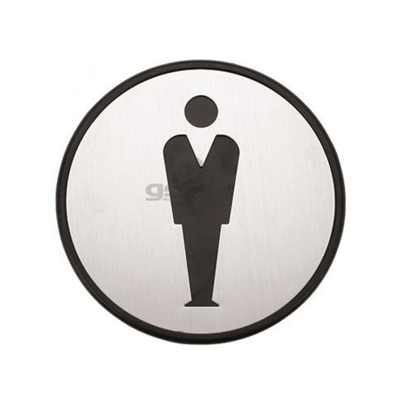 foto del prodotto simbolo adesivo bagno uomo ø97mm gsc 003301396