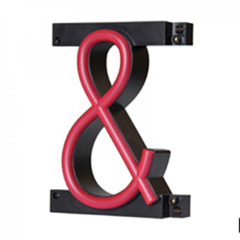 foto del prodotto simbolo led neon &amp; larghezza 108mm altezza 161mm sfondo 38mm