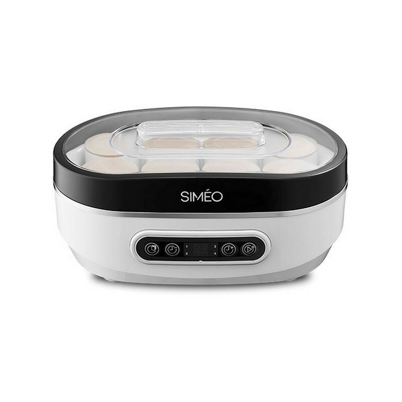 foto del prodotto simeo yogurtiera 8 pentole 20w yva640