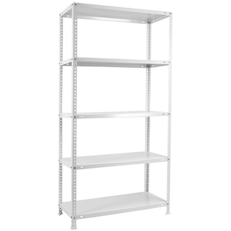 foto del prodotto simon rack scaffale metallo garage e 5 ripiani, capacit di carico 90 kg e punto di flessione, 2000x1100x500 mm, metallo, scaffalatura per garage,