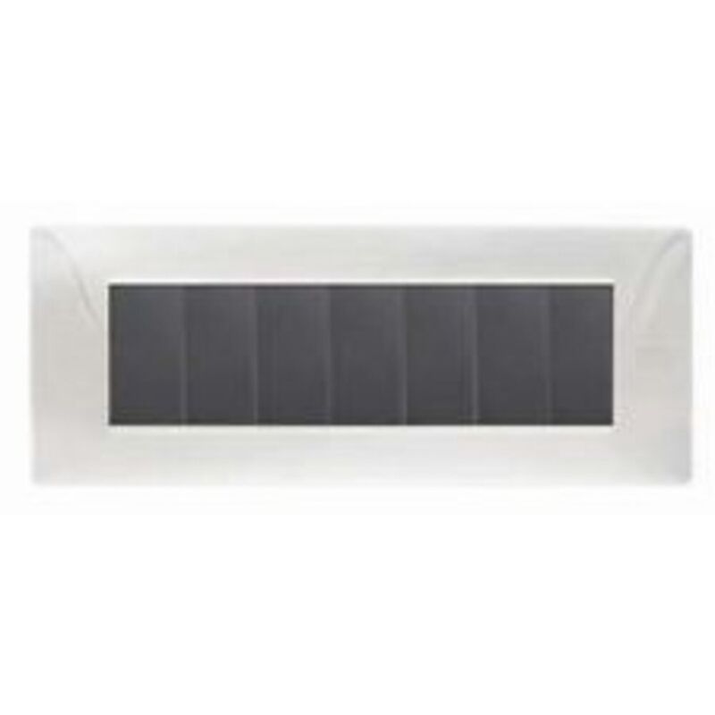foto del prodotto simon urmet placca flexa tecnopolinero 7m inox lucido urmet cod. 11807.il 