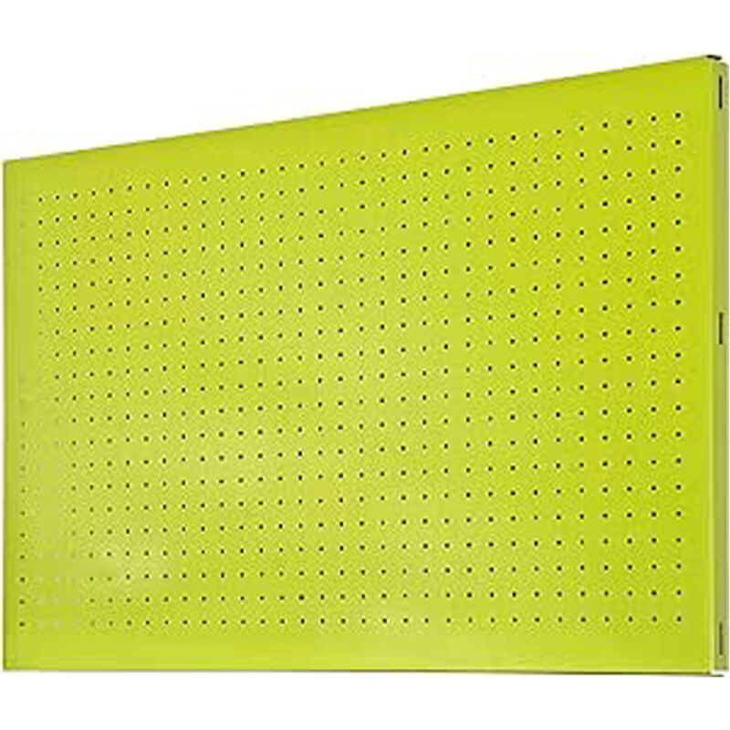 foto del prodotto simonrack pannello perforato in metallo simon rack con viti colore verde 400x1200x35 mm made in spain