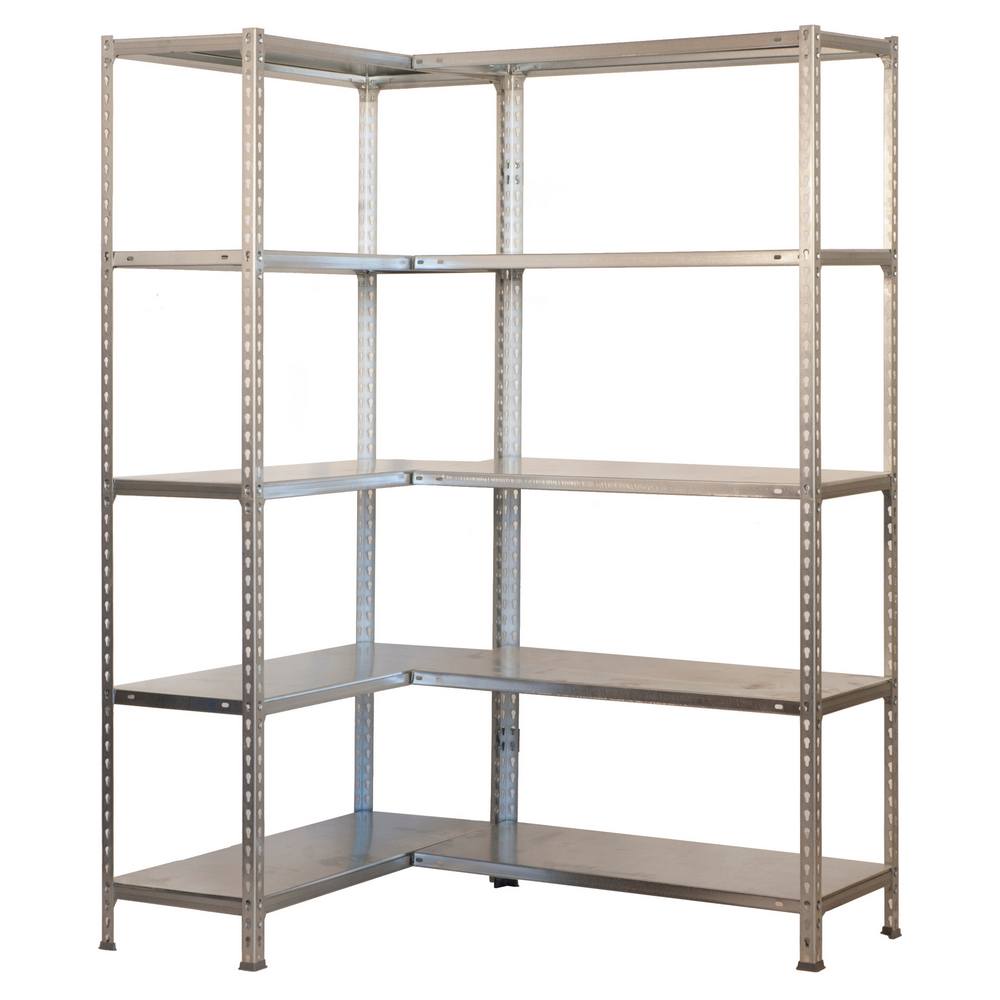 foto del prodotto simonrack scaffale in metallo simon rack senza viti colore galvanizzato 10 ripiani 1800x900x300 mm made in spain