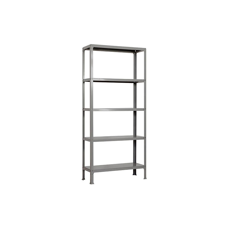 foto del prodotto simonrack scaffale in metallo simon rack senza viti colore grigio 5 ripiani 1800x800x300 mm made in spain