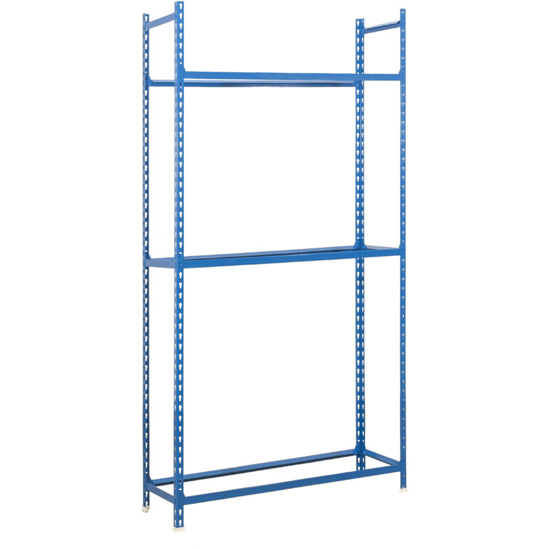 foto del prodotto simonrack scaffale per pneumatici, capacit 12 pneumatici, 2000x1000x400 mm, metallo rinforzato, garage officina, blu simonauto