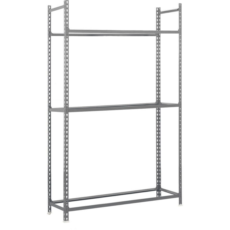 foto del prodotto simonrack scaffale per pneumatici, capacit 12 pneumatici, 2000x1000x400 mm, metallo rinforzato, garage officina, grigio simonauto