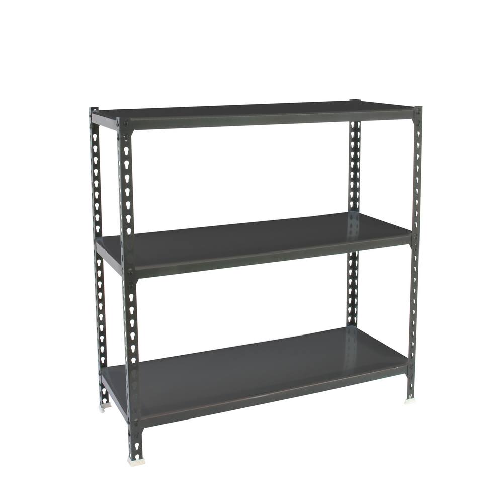 foto del prodotto simonrack scaffale portaoggetti, 1000x1100x500 mm, 3 ripiani, portata 200 kg per ripiano, metallo, scaffale da garage, antracite simonclick