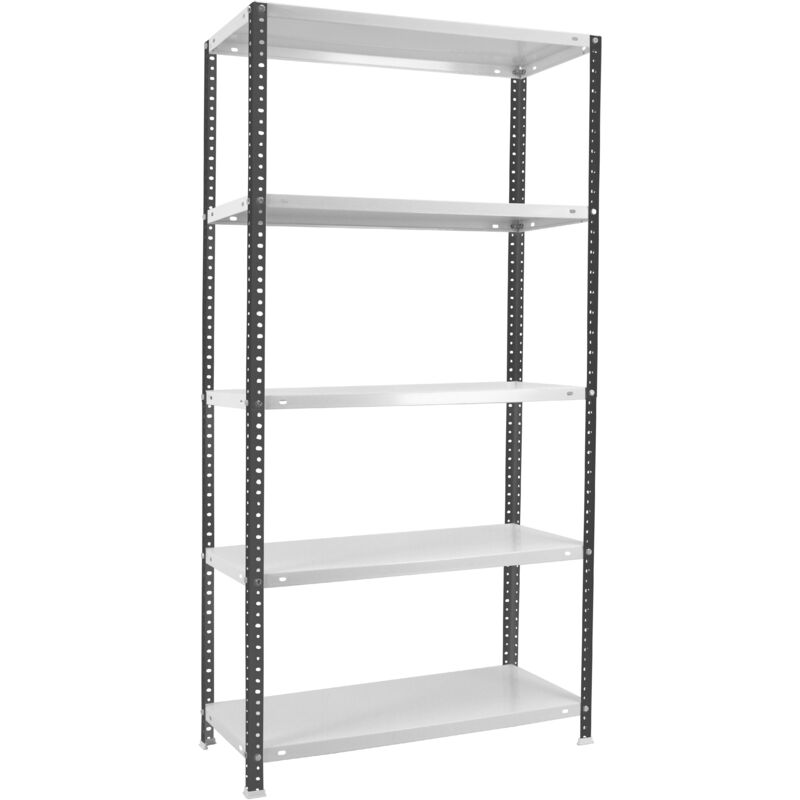 foto del prodotto simonrack scaffale portaoggetti, 2000x1000x300 mm, 5 ripiani, capacit di carico e punto di flessione 100 kg, metallo, scaffale da garage,