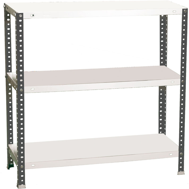 foto del prodotto simonrack scaffale portaoggetti, 900x900x300 mm, 3 ripiani, capacit di carico e punto di flessione 100 kg, metallo, scaffale da garage,