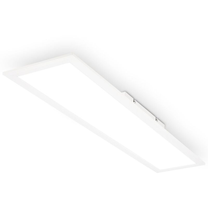foto del prodotto simple led plafoniera per bagno, ip44 protezione dagli spruzzi d acqua, luce bianca neutra, bianco, 78 x 18 x 6,5 cm briloner