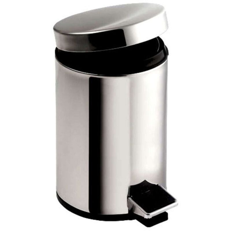foto del prodotto simple line pattumiera 20 l, acciaio inox lucido 27120 aqualine