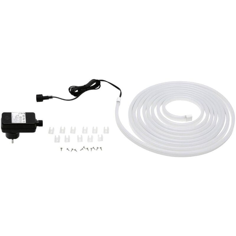 foto del prodotto simpled outdoor stripe 78908 kit completo striscia led con spina 24 v 5 m bianco luce del giorno 1 pz. - paulmann