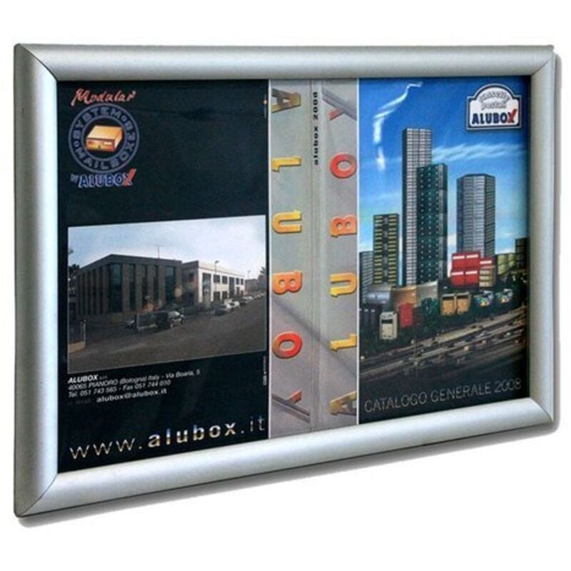 foto del prodotto simplex bacheca annunci 550 x 50 x h. 400 mm alubox