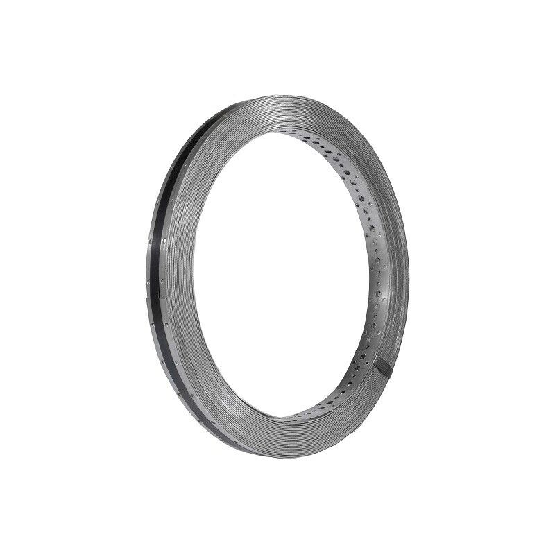 foto del prodotto simpson strong tie - nastro perforato in acciaio simpson - 30mmx50mxth.1.5mm - fp30 1,5 50