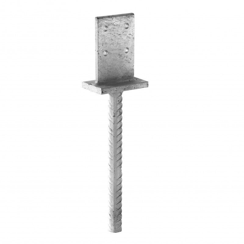 foto del prodotto simpson strong tie piedino per palo me sceller 60x90mm spessore 10mm
