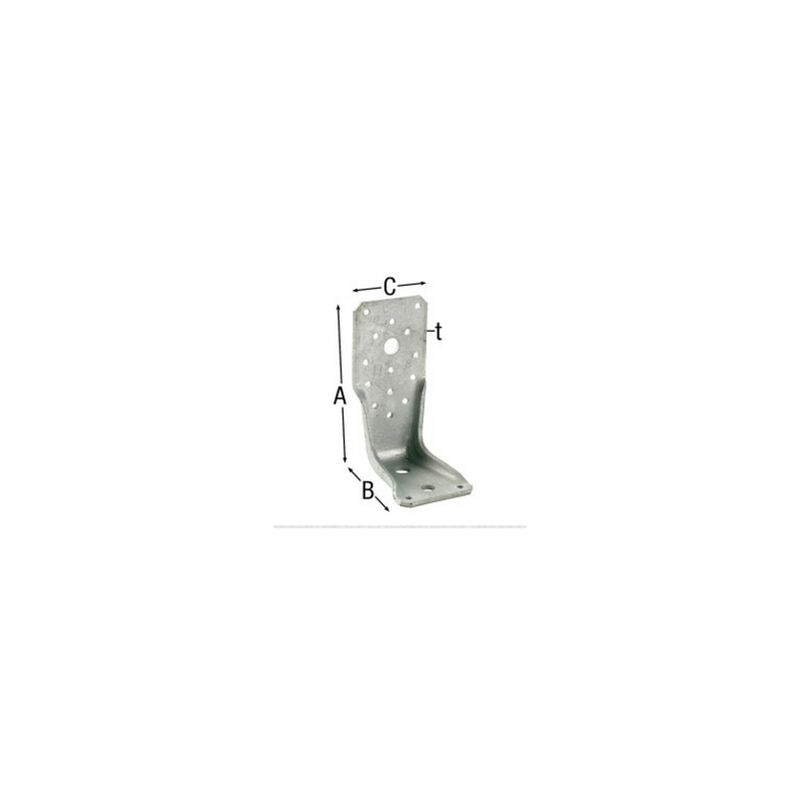 foto del prodotto simpson strong tie simpson staffa rinforzata per telaio in legno a285xb85xc65 mm akr285x3l
