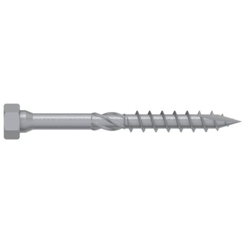 foto del prodotto simpson strong tie viti di collegamento acciaio legno testa esagonale punta antisfondamento torx 10,0x50 mm t40 confezione da 50 pezzi