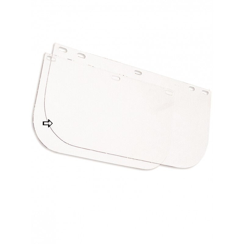 foto del prodotto singer safety singer visiera larga in policarbonato trasparente per eva 805 395 x 200 mm acc805larg