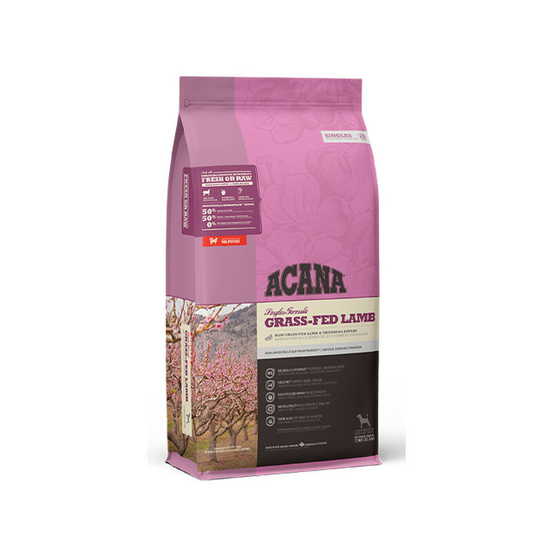 foto del prodotto singles grass fed lamb per cani da 2 kg acana