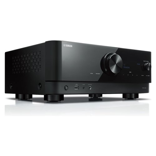 foto del prodotto sintoamplificatore audio yamaha tsr 400 musiccast 5.2 8k dab black