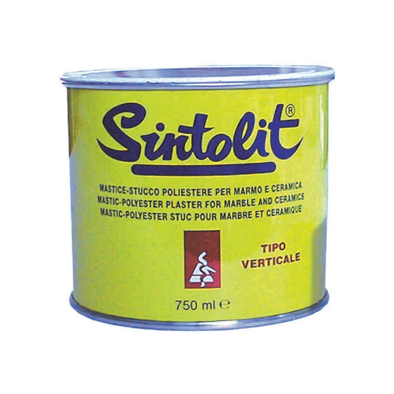foto del prodotto sintolit stucco per marmo e ceramica in barattolo ml.750 bianco tipo verticale