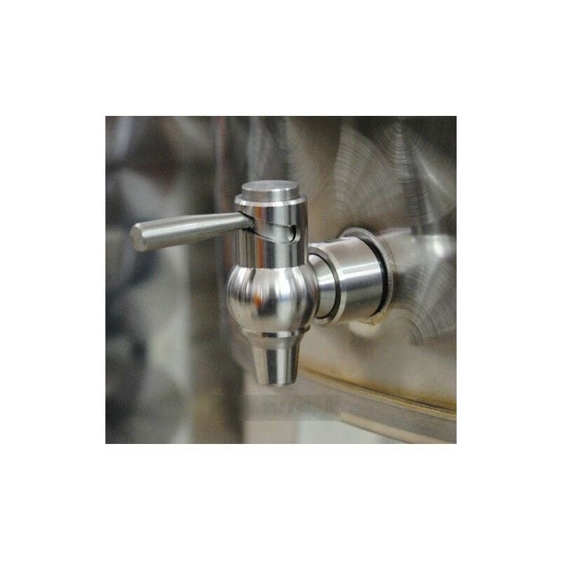 foto del prodotto sip rubinetto acciaio inox 1 2 per fusto fusti contenitore olio antigoccia