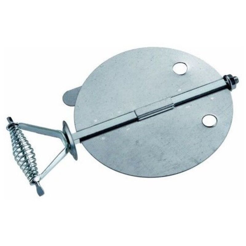 foto del prodotto sip valvola tubo stufa serratura serranda serrandina per tubo stufa d 130 mm 13 cm
