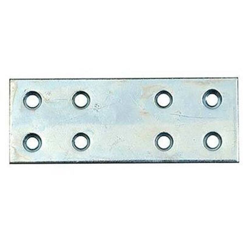 foto del prodotto sipa giunzione 8 fori dritta zincata s.mm 2,0 cf pz 50 cm 8x3
