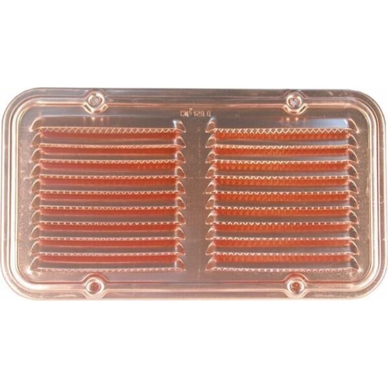 foto del prodotto sipa griglia aerazione rame 14x25 con rete metallica ventilazione aria ariazione