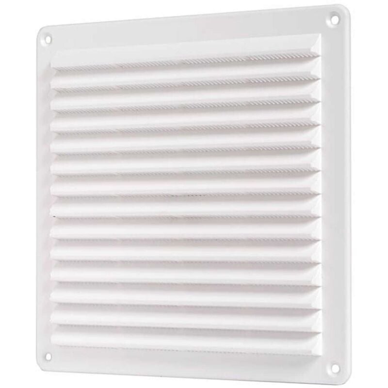 foto del prodotto sipa griglia presa aerazione pvc bianca quadrata 230x230 mm umidita ariazione aria