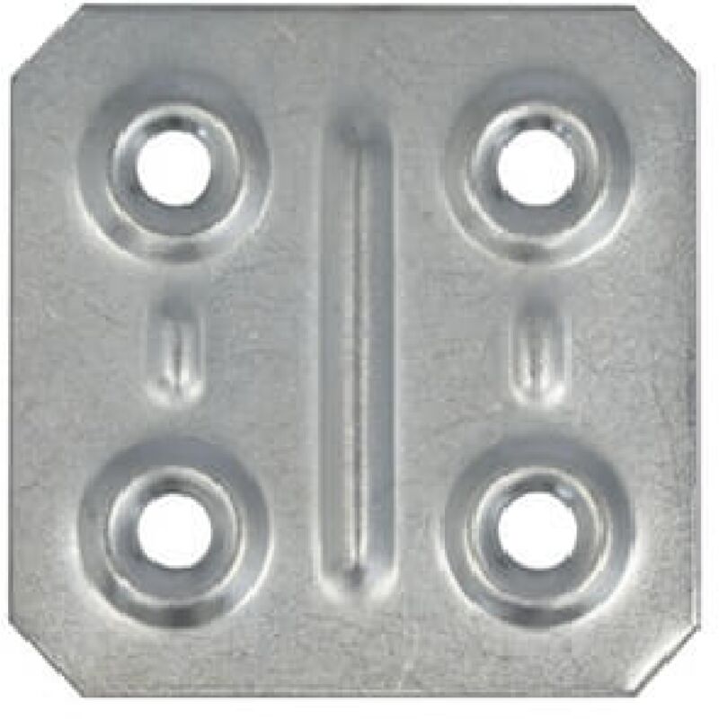 foto del prodotto sipa piastrina di giunzione fissaggio sicuro e resistente 45x45 mm