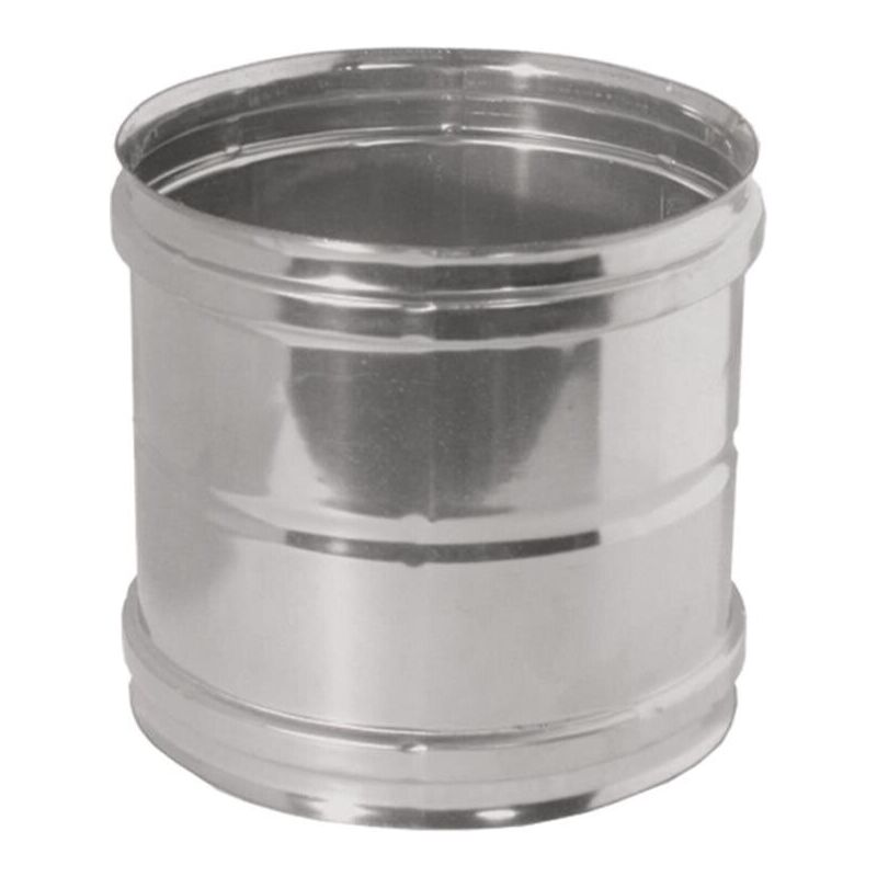foto del prodotto sipa raccordo caldaia d 130 mm ff femmina tubi acciaio inox giunto canna fumaria