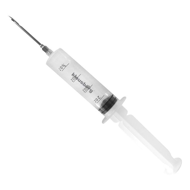 foto del prodotto siringa iniettore 60 ml per la marinatura della carne klausberg kb 7155