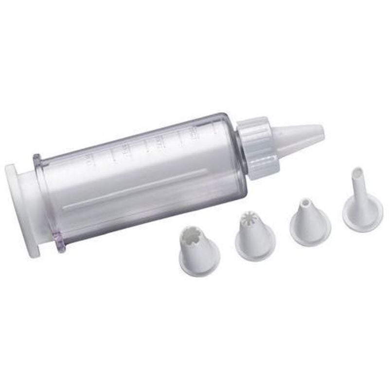 foto del prodotto siringa per dolci con 5 beccucci