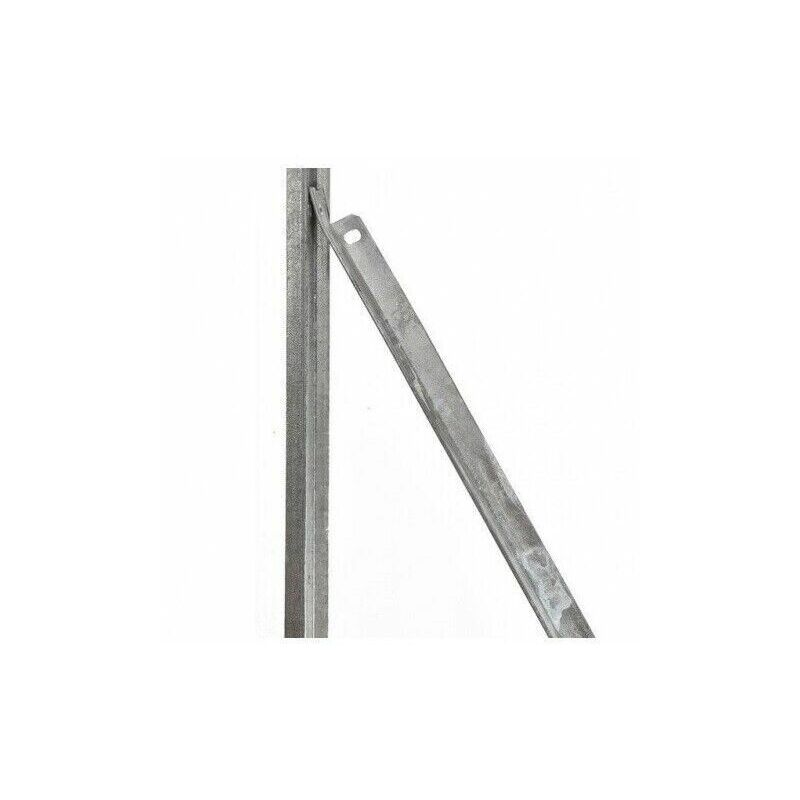 foto del prodotto sirius 10 saette a l 25x25x3 ferro zincato a caldo saetta x palo recinzione h 120cm