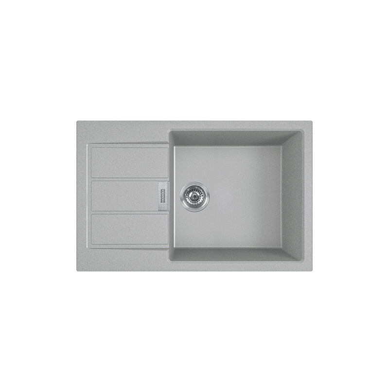 foto del prodotto sirius 2.0 lavello in tectonite s2d 611 78 xl 78x50 cm, grigio 143.0617.617 franke