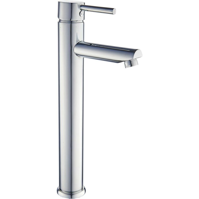 foto del prodotto sirius rubinetto miscelatore alto per lavabo cromo monocomando bagno jack